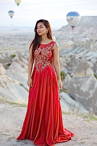 Cappadocia Red Stone Dress Rental
