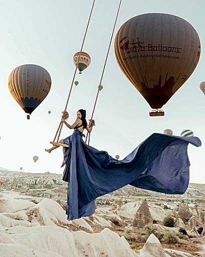 Cappadocia Blue Dress Rental