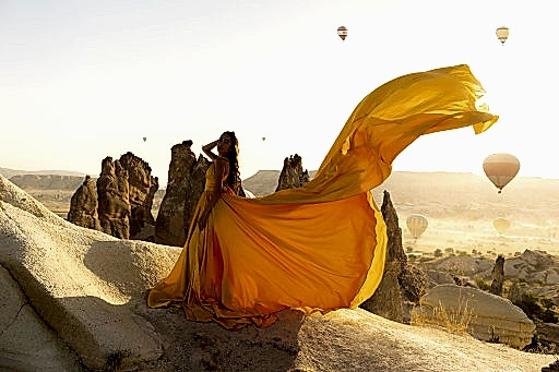 Cappadocia Yellow Dress Rental