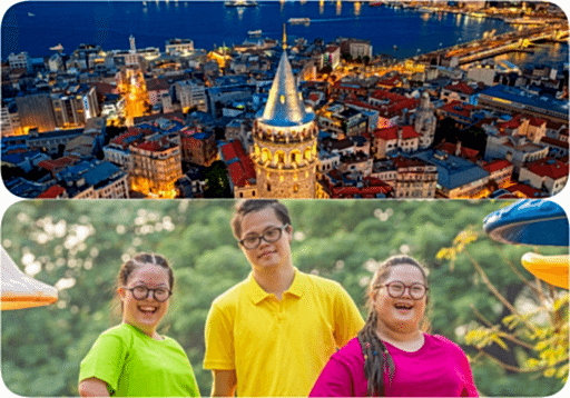 Down Sendromlular için İstanbul Tatili